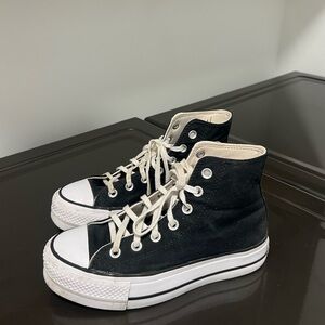 High top platform converse